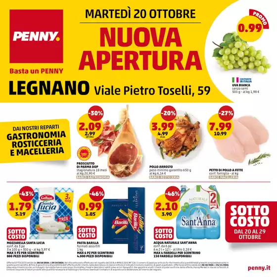 Volantino PENNY a Como | Nuova apertura | 2026-10-20T00:00:00.000Z - 2026-11-04T00:00:00.000Z