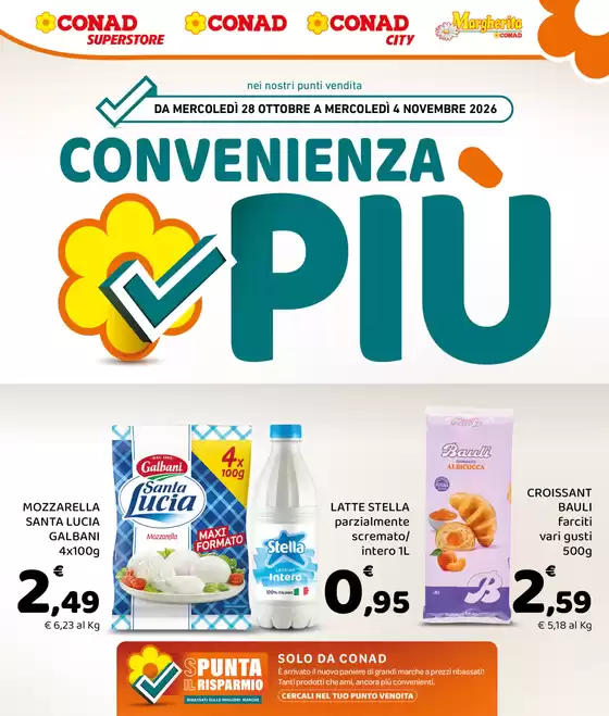 Volantino Conad City | Convenienza Più | 2026-10-28T00:00:00.000Z - 2026-11-04T00:00:00.000Z
