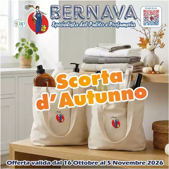 Volantino Bernava a Anzio | Scorta d'autunno | 2026-10-16T00:00:00.000Z - 2026-11-05T00:00:00.000Z