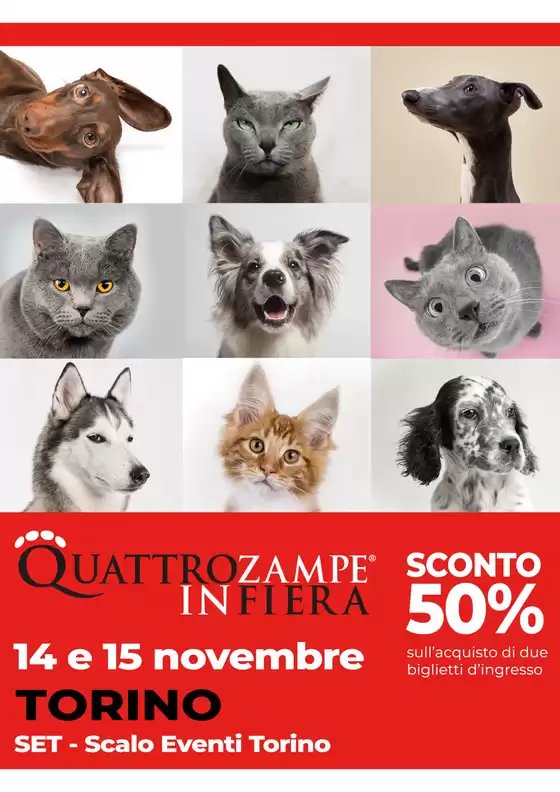 Volantino Quattrozampeinfiera a Corsico | Evento | 2026-10-16T00:00:00.000Z - 2026-11-14T00:00:00.000Z