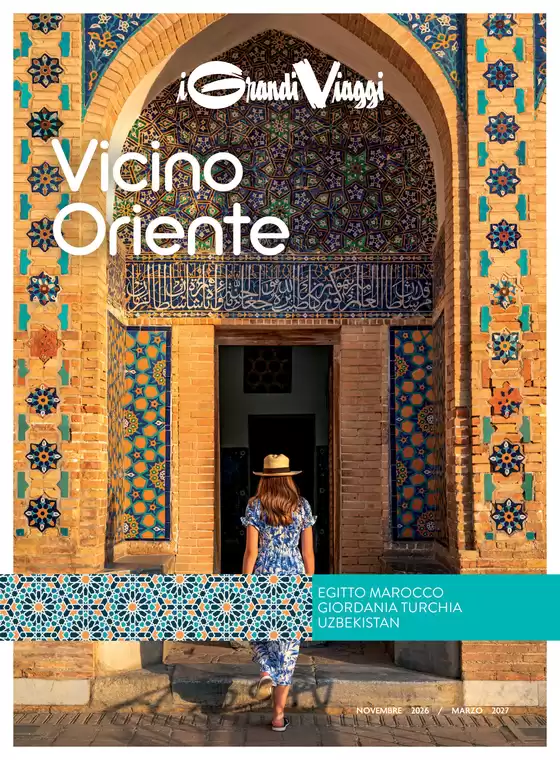 Volantino I Grandi Viaggi a Modena | VICINO ORIENTE 2026 2027 | 2026-11-01T00:00:00.000Z - 2027-03-31T00:00:00.000Z