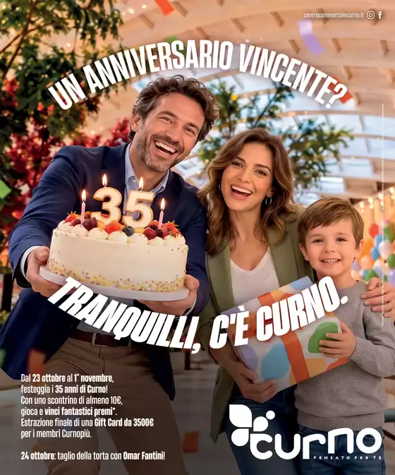 Volantino Centro Commerciale Curno a Belluno | Anniversario | 2026-10-19T00:00:00.000Z - 2026-11-01T00:00:00.000Z