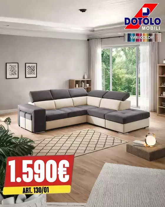Volantino Dotolo Mobili | Grande offerta per cacciatori di affari | 2026-10-17T00:00:00.000Z - 2026-10-31T00:00:00.000Z