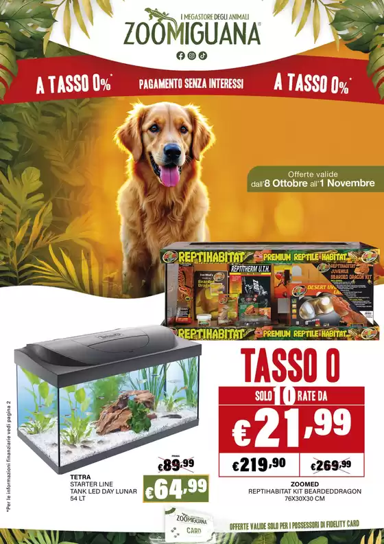 Volantino Zoomiguana a Dueville | Volantino Zoomiguana | 2026-10-08T00:00:00.000Z - 2026-11-01T00:00:00.000Z