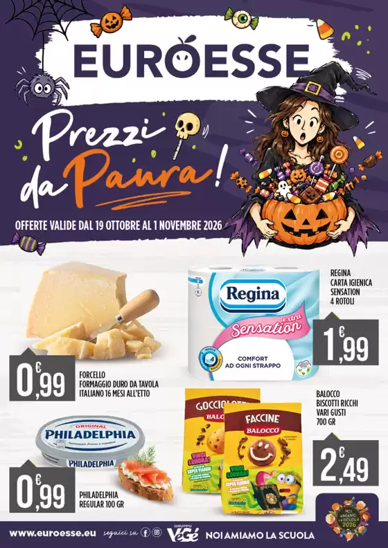 Volantino Euroesse a Angri | Prezzi da paura! | 2026-10-19T00:00:00.000Z - 2026-11-01T00:00:00.000Z