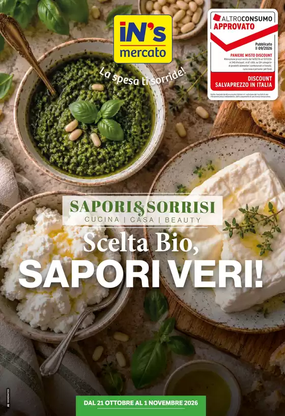Volantino IN'S a Senna Comasco | Sapori&sorrisi | 2026-10-21T00:00:00.000Z - 2026-11-01T00:00:00.000Z