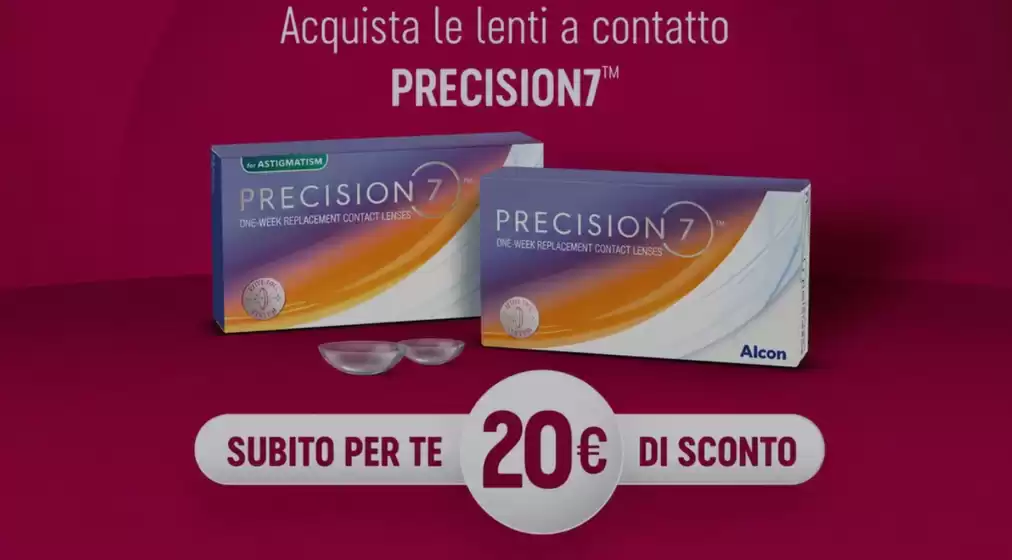 Volantino VisionOttica a Nocera Inferiore | Subito per te 20€ di sconto | 2026-10-19T00:00:00.000Z - 2026-11-04T00:00:00.000Z