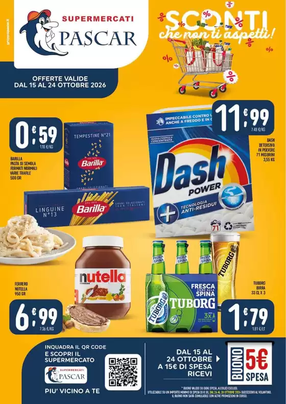 Volantino Pascar a Ponso | Sconti che non ti aspetti! | 2026-10-15T00:00:00.000Z - 2026-10-24T00:00:00.000Z