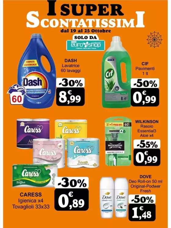 Volantino Euro Shop | I super scontatissimi | 2026-10-19T00:00:00.000Z - 2026-10-25T00:00:00.000Z