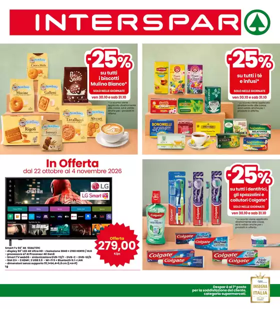 Volantino Interspar a Montecchio Maggiore | Tante Offerte | 2026-10-22T00:00:00.000Z - 2026-11-04T00:00:00.000Z