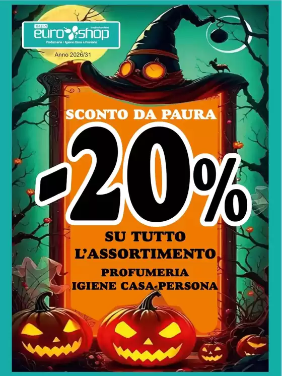 Volantino a Ambivere | Sconto da paura | 2026-10-20T00:00:00.000Z - 2026-10-31T00:00:00.000Z