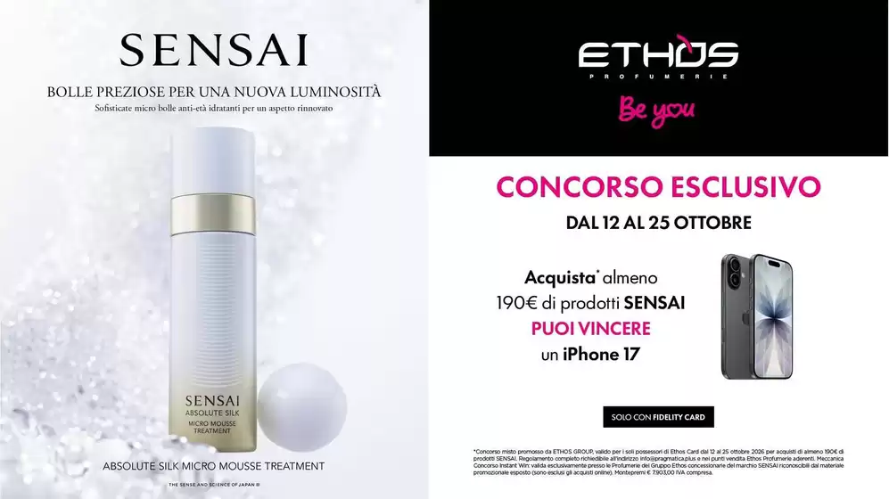 Volantino Ethos a Lainate | Concorso esclusivo | 2026-10-12T00:00:00.000Z - 2026-10-25T00:00:00.000Z