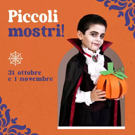 Volantino Il Casale a Otranto | Piccoli mostri! | 2026-10-31T00:00:00.000Z - 2026-11-01T00:00:00.000Z
