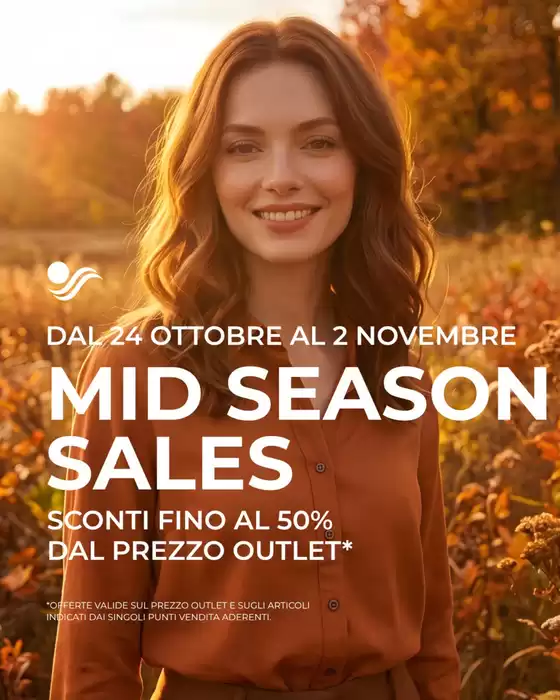 Volantino Mondovicino Outlet Village a Vimodrone | Mid season sales | 2026-10-24T00:00:00.000Z - 2026-11-02T00:00:00.000Z