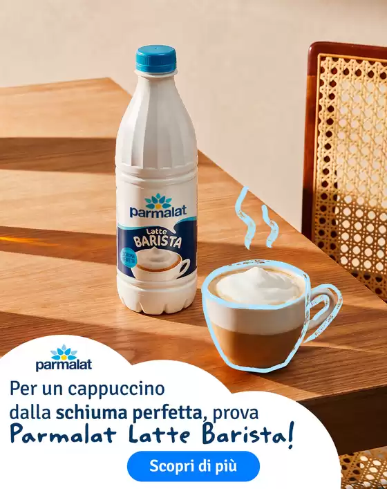 Volantino Parmalat a | Parmalat Latte Barista | 2026-10-26T00:00:00.000Z - 2026-11-22T00:00:00.000Z