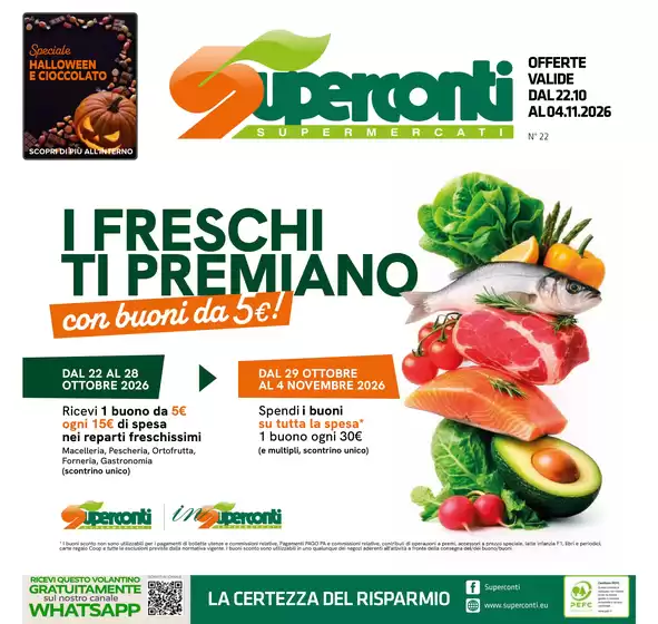 Volantino Superconti | I freschi ti premiano | 2026-10-22T00:00:00.000Z - 2026-11-04T00:00:00.000Z