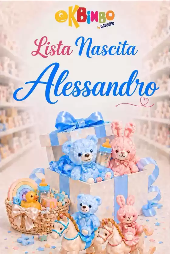 Volantino Ok Bimbo a Napoli | Sconti e promozioni | 2026-10-21T00:00:00.000Z - 2026-11-04T00:00:00.000Z
