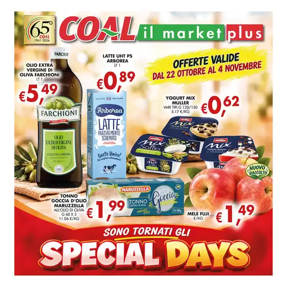 Volantino Coal a Ascoli Piceno | Coal il market. | 2026-10-22T00:00:00.000Z - 2026-11-04T00:00:00.000Z