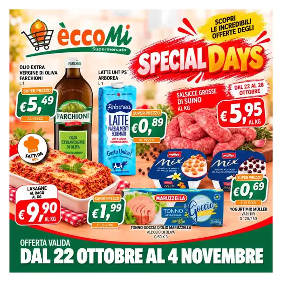 Volantino Eccomi a Cesena | Eccomi Plus | 2026-10-22T00:00:00.000Z - 2026-11-04T00:00:00.000Z