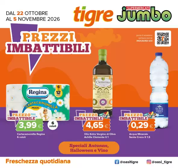 Volantino Tigre a Nereto | Prezzi imbattibili | 2026-10-22T00:00:00.000Z - 2026-11-05T00:00:00.000Z