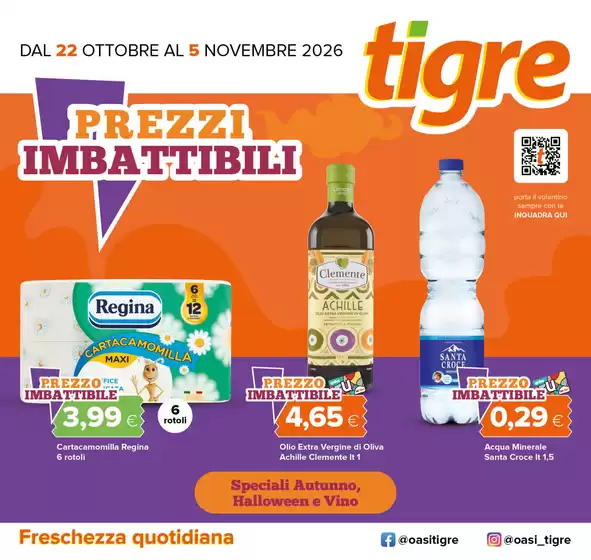 Volantino Tigre a Osimo | Prezzi imbattibili | 2026-10-22T00:00:00.000Z - 2026-11-05T00:00:00.000Z