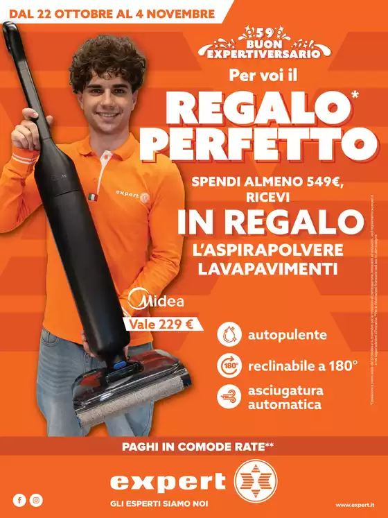 Volantino Expert a Albizzate | Regalo perfetto da Expert! | 2026-10-22T00:00:00.000Z - 2026-11-04T00:00:00.000Z