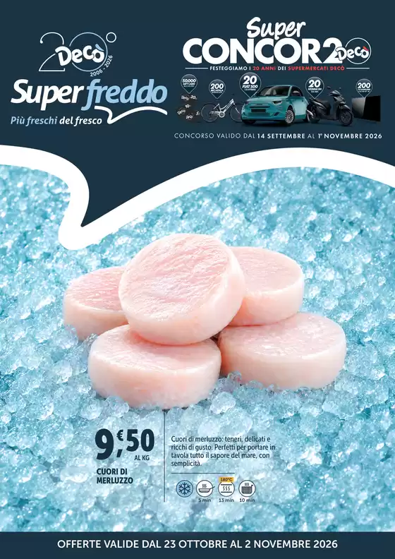 Volantino Decò a Castellafiume | Super concor2o | 2026-10-23T00:00:00.000Z - 2026-11-02T00:00:00.000Z