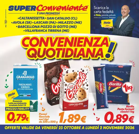 Volantino SuperConveniente | Convenienza quotidiana! | 2026-10-13T00:00:00.000Z - 2026-10-22T00:00:00.000Z