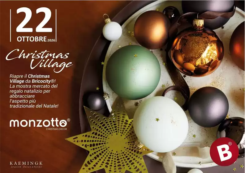 Volantino Bricocity a Uras | Christmas village | 2026-10-22T00:00:00.000Z - 2026-10-22T00:00:00.000Z