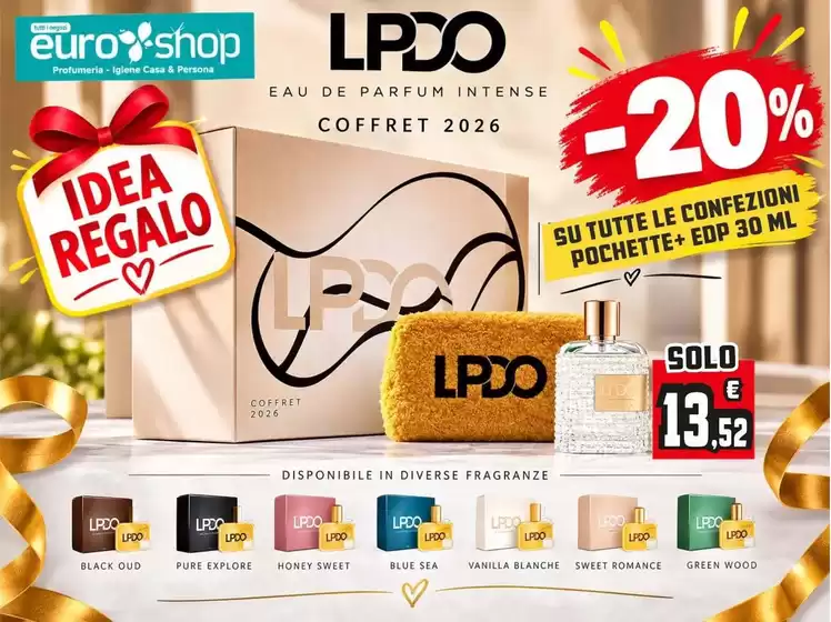 Volantino Euro Shop a Montegaldella | IDEA REGALO | 2026-10-22T00:00:00.000Z - 2026-10-31T00:00:00.000Z