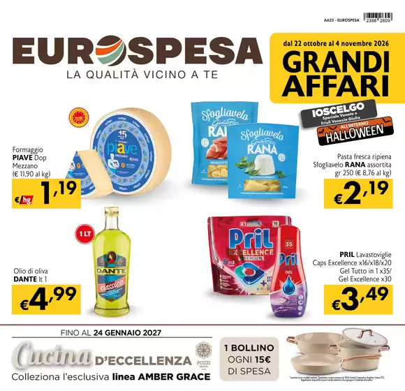 Volantino Eurospesa a Cantù | Grandi affari | 2026-10-22T00:00:00.000Z - 2026-11-04T00:00:00.000Z