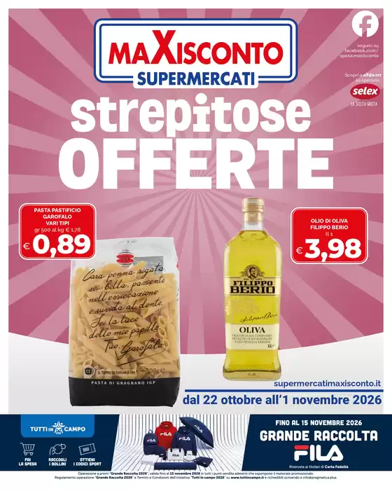 Volantino Maxisconto Supermercati a Cantù | Strepitose offerte | 2026-10-22T00:00:00.000Z - 2026-11-01T00:00:00.000Z
