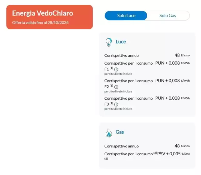 Volantino Engie a Mulazzo | Energia VedoChiaro | 2026-10-22T00:00:00.000Z - 2026-10-28T00:00:00.000Z