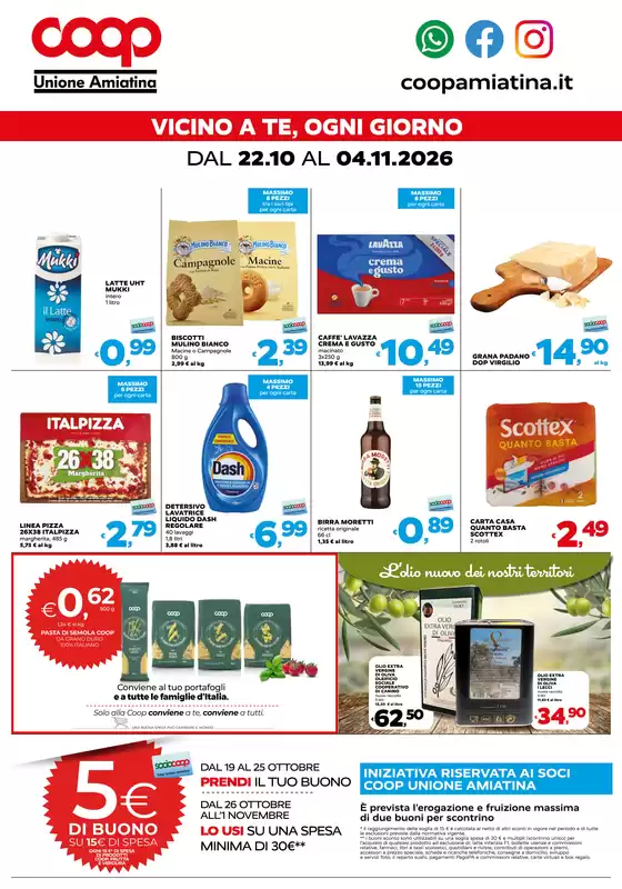 Volantino Coop a Bari | VICINO A TE, OGNI GIORNO | 2026-10-22T00:00:00.000Z - 2026-11-04T00:00:00.000Z