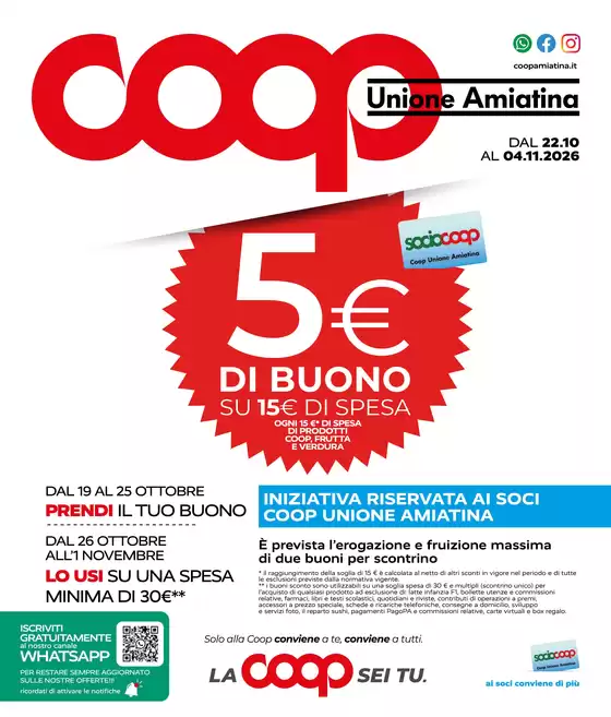 Volantino Coop a Bari | DAL 22.10 AL 04.11.2026 | 2026-10-22T00:00:00.000Z - 2026-11-04T00:00:00.000Z