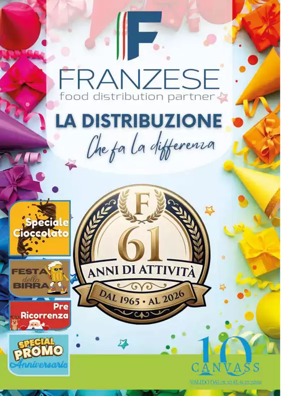 Volantino Franzese Distribuzione a Ripi | Catalogo di Ottobre | 2026-10-01T00:00:00.000Z - 2026-10-31T00:00:00.000Z