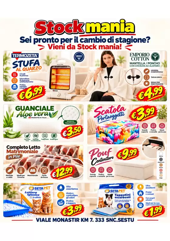 Volantino Stockmania | Cambio di stagione | 2026-10-23T00:00:00.000Z - 2026-11-13T00:00:00.000Z
