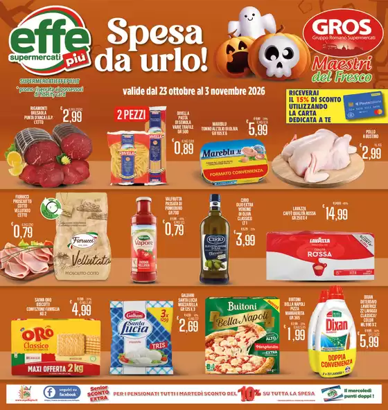 Volantino Effepiù a Catanzaro | Spesa da urlo! | 2026-10-23T00:00:00.000Z - 2026-11-03T00:00:00.000Z