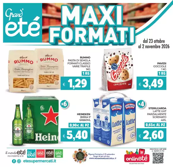 Volantino Etè a Monteforte Irpino | Maxi Formati | 2026-10-23T00:00:00.000Z - 2026-11-02T00:00:00.000Z