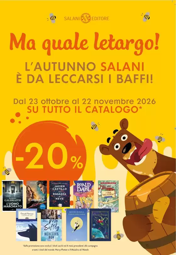 Volantino Ubik a Cartoceto | Ma quale letargo! | 2026-10-23T00:00:00.000Z - 2026-11-22T00:00:00.000Z