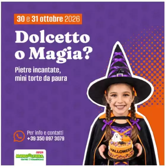 Volantino Mongolfiera Bari Japigia | Dolcetto o Magia? | 2026-10-30T00:00:00.000Z - 2026-10-31T00:00:00.000Z