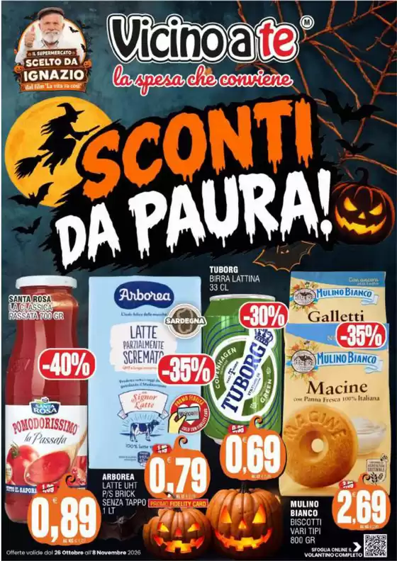 Volantino Vicino a Te a Martello | Sconti da paura! | 2026-10-26T00:00:00.000Z - 2026-11-08T00:00:00.000Z