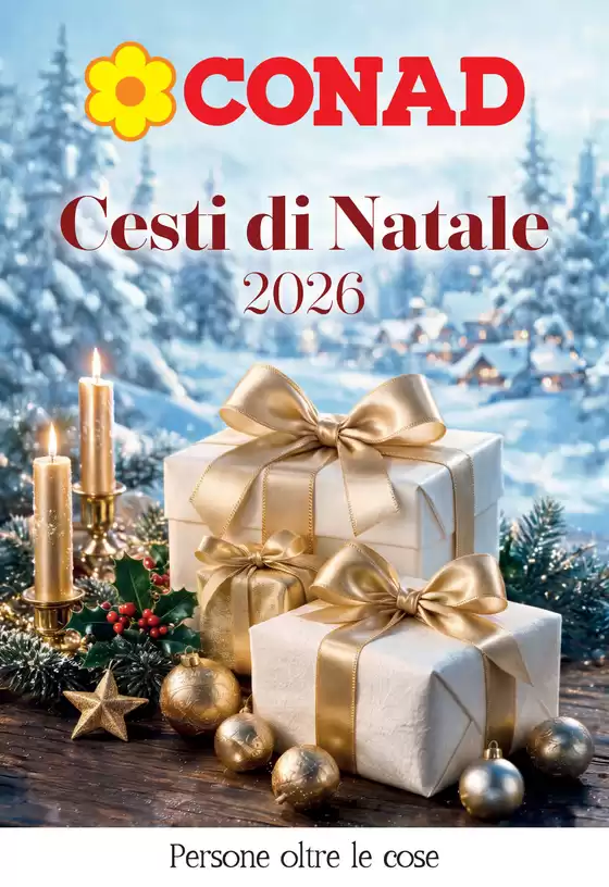 Volantino Spazio Conad a Martello | CESTI DI NATALE 2026 | 2026-10-26T00:00:00.000Z - 2026-12-05T00:00:00.000Z