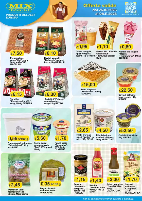 Volantino Mix Markt | Prodotti Dell'Est Europa | 2026-10-26T00:00:00.000Z - 2026-11-08T00:00:00.000Z