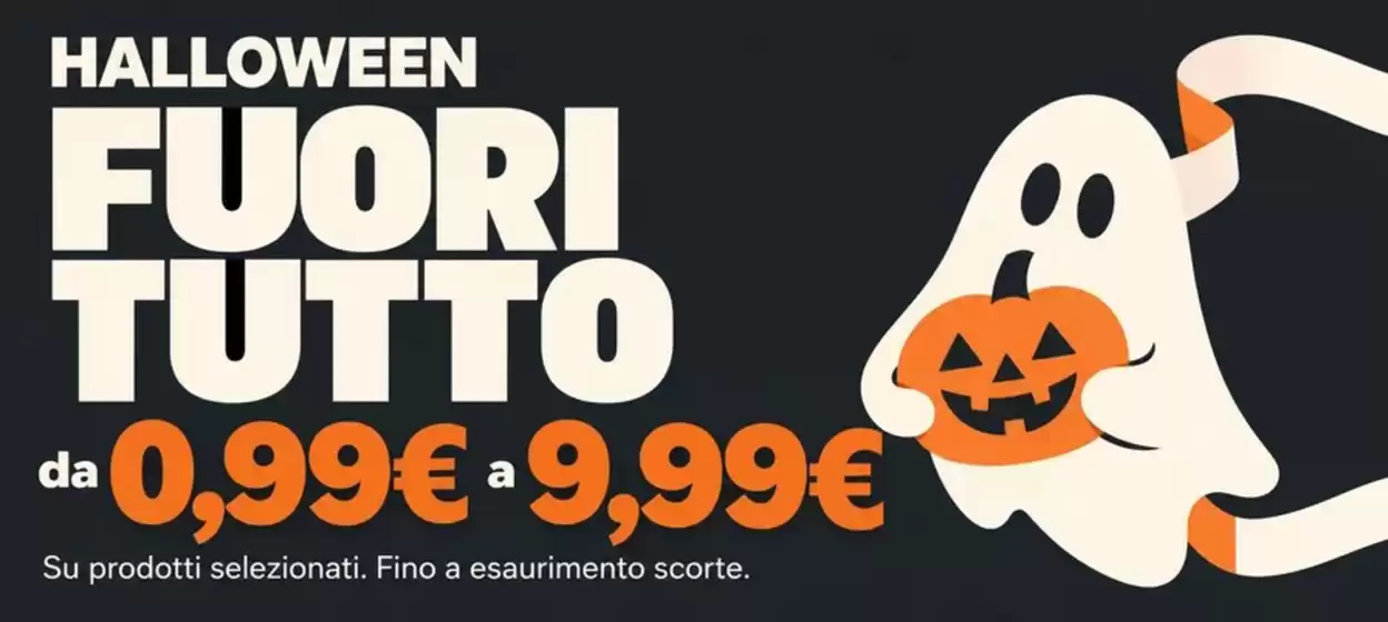 Volantino Amicafarmacia a Monza | Halloween fuori tutto | 2026-10-26T00:00:00.000Z - 2026-11-01T00:00:00.000Z