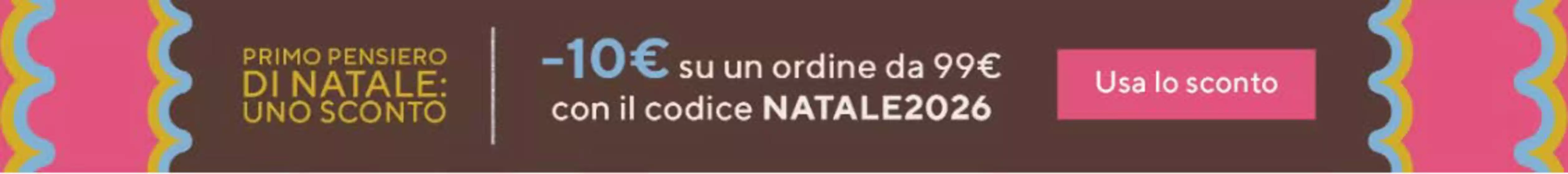 Volantino QVC a Bussolengo | Primo pensiero di natale: UNO SCONTO | 2026-10-26T00:00:00.000Z - 2026-10-26T00:00:00.000Z