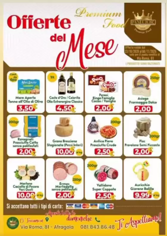 Volantino Malinconico Maxi Alimentari a San Prisco | Premium food | 2026-10-26T00:00:00.000Z - 2026-11-08T00:00:00.000Z