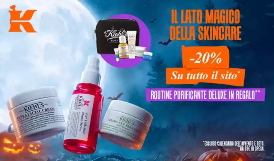 Volantino Kiehls a Reano | Il lato magico della skincare | 2026-10-26T00:00:00.000Z - 2026-11-01T00:00:00.000Z