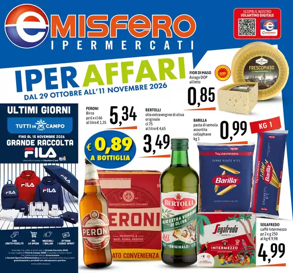 Volantino Emisfero a Vicenza | Iper Affari | 2026-10-29T00:00:00.000Z - 2026-11-11T00:00:00.000Z