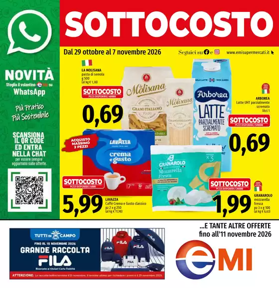 Volantino Emi a Montecalvo in Foglia | Sottocosto | 2026-10-29T00:00:00.000Z - 2026-11-07T00:00:00.000Z